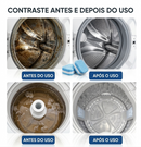 Kit 10 Comprimidos Efervescentes de Limpeza para Máquina de Lavar – Limpeza Profunda e Proteção