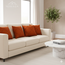 Kit com 4 Almofadas Cheias em Suede Drapeada – 45 x 45 cm