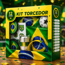 Mega Kit Torcedor Brasil™ – 12 Itens para os Jogos 🇧🇷
