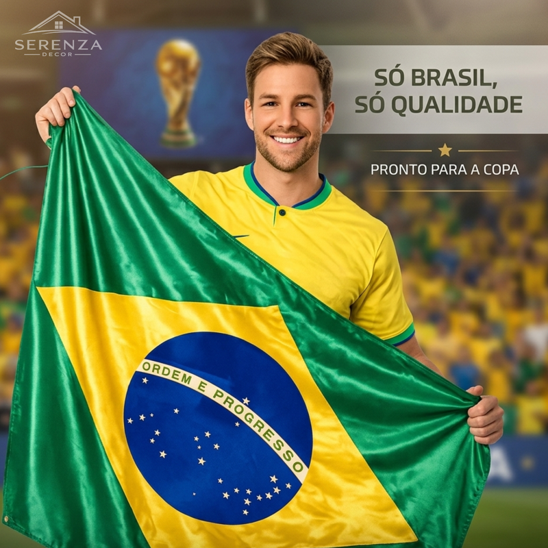 Bandeira do Brasil — 150×90 cm
