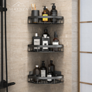 Conjunto de Prateleiras de Alumínio Espacial com Instalação sem Furos