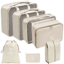 Kit de Bolsas Organizadoras para Bagagem – 7 Peças