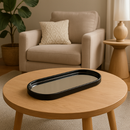 Bandeja Decorativa Espelhada – Elegante, Versátil e Funcional