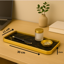 Bandeja Decorativa Espelhada – Elegante, Versátil e Funcional