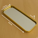 Bandeja Decorativa Espelhada – Elegante, Versátil e Funcional