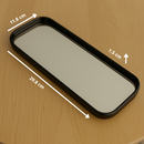 Bandeja Decorativa Espelhada – Elegante, Versátil e Funcional