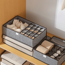 Caixa Organizadora De Gaveta Com Divisórias com Tampa Para Peças Intimas/ Meias/ Calcinha Anti-Poeiras Multiuso OG-16-ND