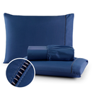 Jogo de Lençol 400 Fios Micropercal Com Fronha em Ponto Palito